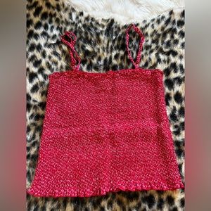 Red Brandy tube top